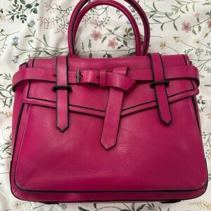 Reed Krakoff Hot Pink Boxer Leather Women's Handbag